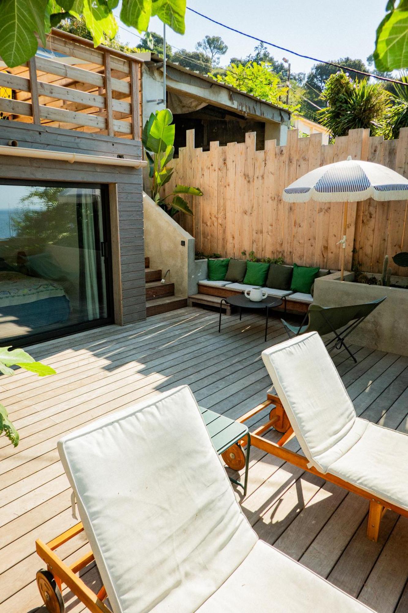 Cabanon Moderne, Les Pieds Dans L'Eau, 2 Chambres Le Pradet Exterior foto